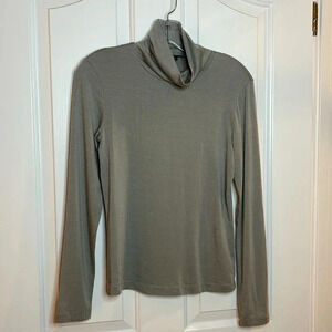 EUC JAMES PERSE women’s grey super soft turtleneck size 1 (s)